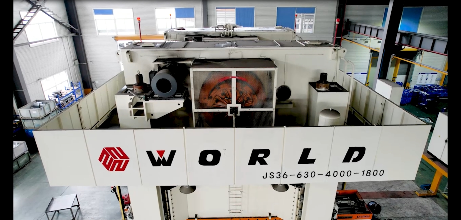 沃得精機重型閉式機械壓力機 JS36-600T、JS39-800T 大型汽車配套件客戶（C柱輪加強、汽車密封墊等）